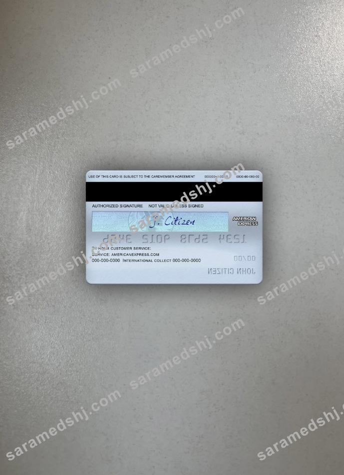 USA Truist Bank Blue Cash Everyday® Card from AMEX photolookn back